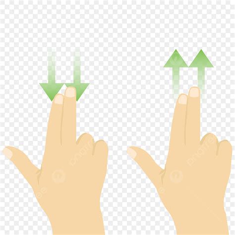 Illustration demonstrating the three-finger swipe down gesture in Procreate