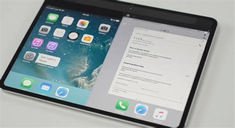 Split screen view on iPad showing Procreate and Dropbox