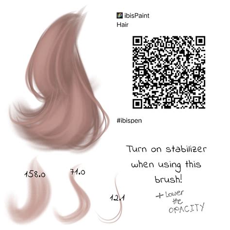 Screenshot of the ibisPaint X brush selection menu, highlighting different brush categories