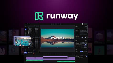 A split image showing a video clip before and after background removal in Runway ML.