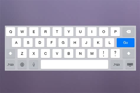Keyboard user interface
