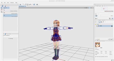 Importing a 3D model into Clip Studio Paint
