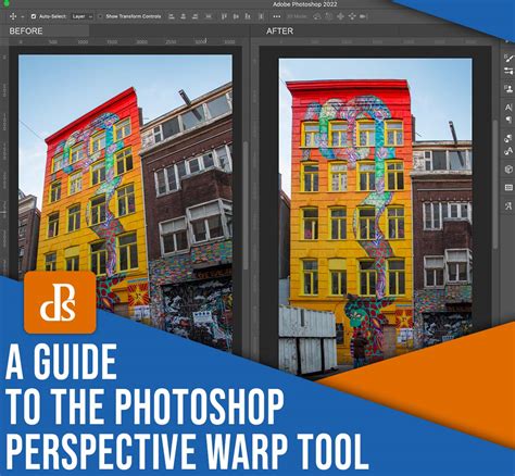 Photoshop Perspective Warp Tool in Action