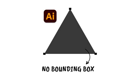 InDesign triangle with bounding box and rotation cursor