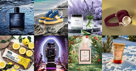 A montage of e-commerce product photos with diverse backgrounds.
