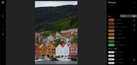VSCO app interface showing the Studio icon