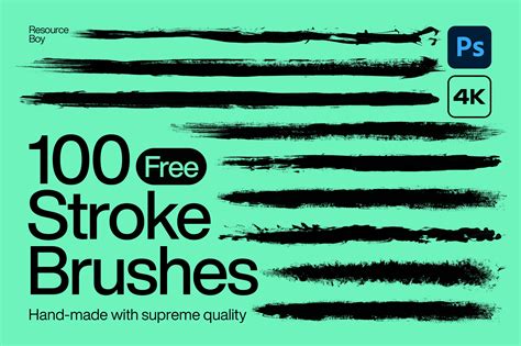 Example of a textured Photoshop brush effect