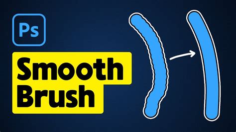 Photoshop brush smoothing slider