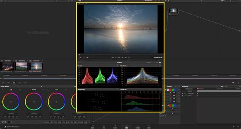 DaVinci Resolve 17 HDR Grading Palette