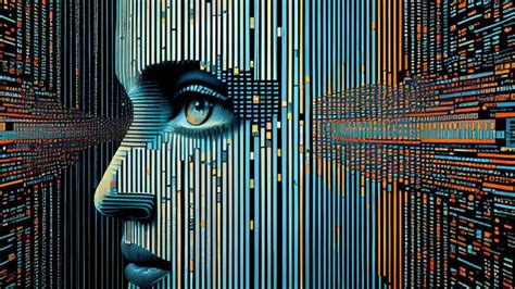 Conceptual graphic illustrating AI generating video from text