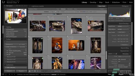 A screenshot of the Adobe Lightroom free trial download page
