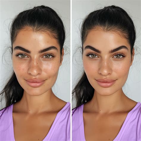 Before and after example of Colorize filter