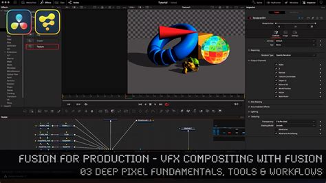 Fusion deep image compositing in DaVinci Resolve
