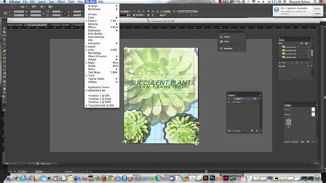 InDesign document in Presentation mode showing full screen view