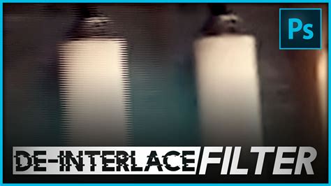 Split image showing a still frame from interlaced video and its deinterlaced version