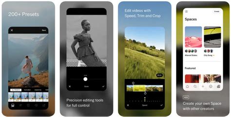 A user editing a photo on the VSCO mobile app, with adjustment sliders visible
