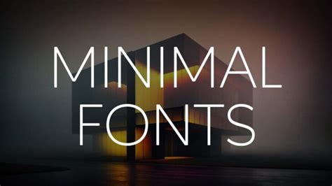 Comparison of light and bold fonts in a minimal design