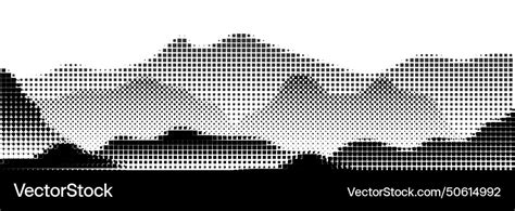 Diagram illustrating halftone dots for grayscale simulation