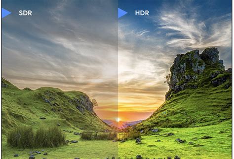 HDR Image Display Comparison
