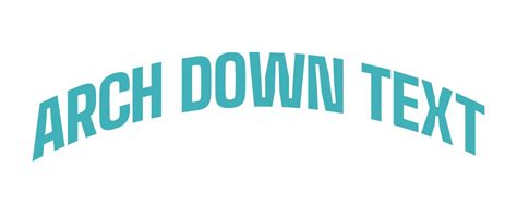 t-shirt with arched text design