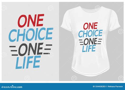 t-shirt with a bright, impactful quote