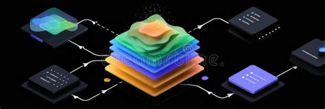 t-shirt design showcasing layered geometric shapes