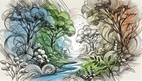 Mid-stage refinement with organic elements and sky details