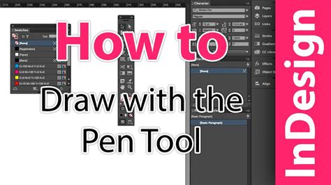 Example of complex vector shape drawn with the Pen Tool in InDesign
