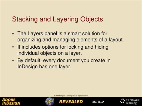 Diagram illustrating object stacking order in InDesign for masking