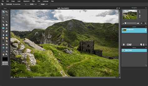 Pixlr Editor interface