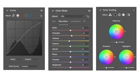 Adobe Camera Raw interface
