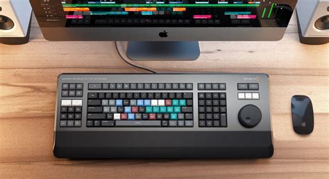 Comparison of DaVinci Resolve Speed Editor and Editor Keyboard size