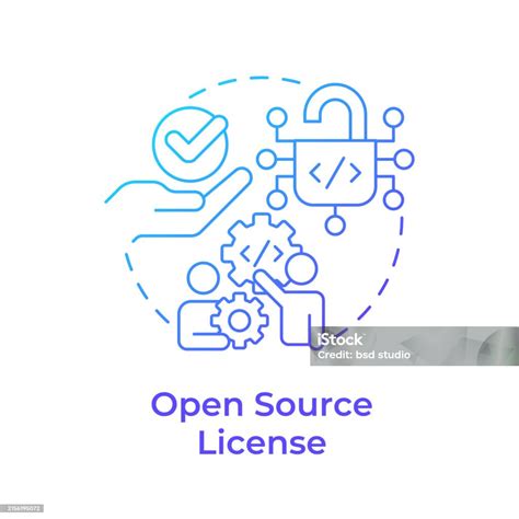 Open source license icon