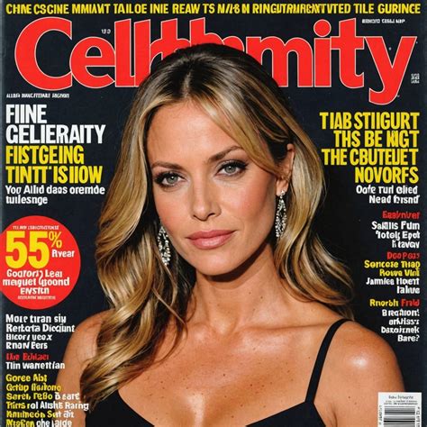 A celebrity magazine cover with noticeable Photoshop errors