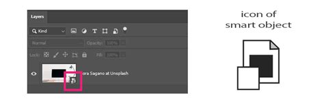 Photoshop Linked Smart Object icon