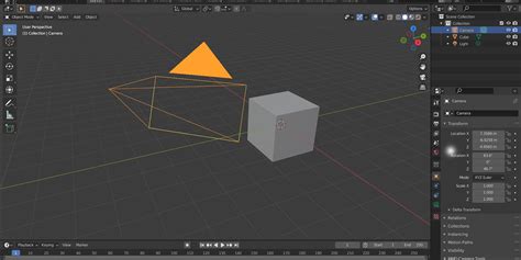 Blender 3D Viewport Interaction Mode Selector