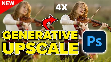 Diagram showing the process of Generative Upscale
