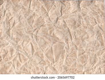 Scanning a crumpled coffee-stained paper texture