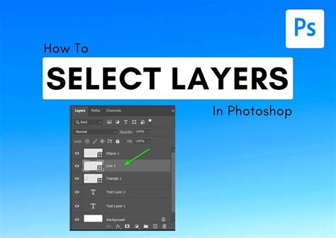 Photoshop Layer Thumbnail Selection