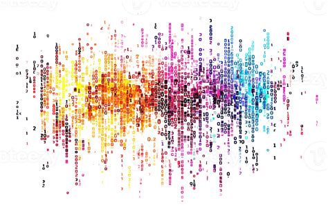 Abstract representation of Photoshop filters modifying image pixels