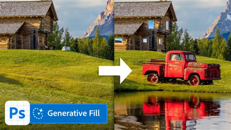 Photoshop Generative Fill interface with prompt