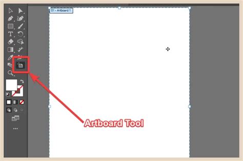 Illustrator Artboard Tool Interface