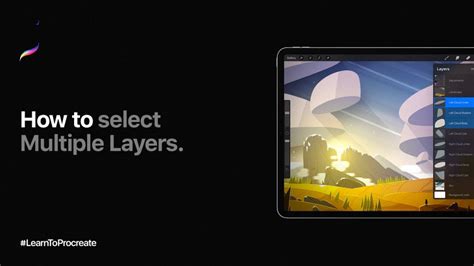 Procreate interface showing multiple layers