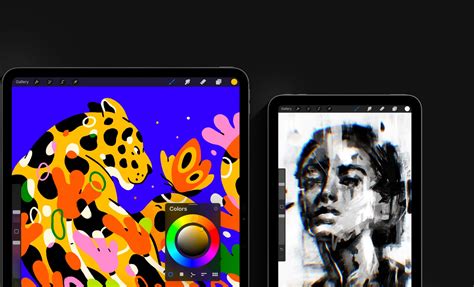 Procreate artwork showing a tattoo design with value studies and color layers