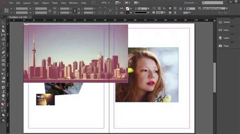 Placing an image in InDesign