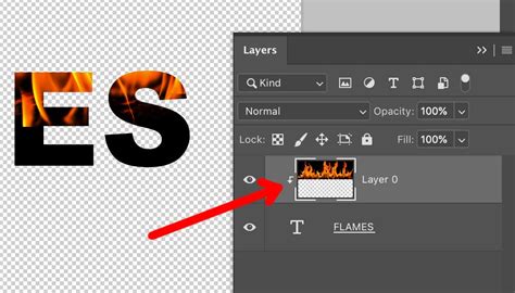 Clipping mask in Photoshop