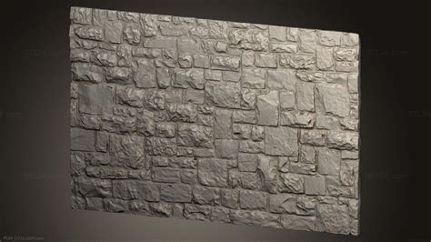 A stone wall texture with visible seams before and after editing