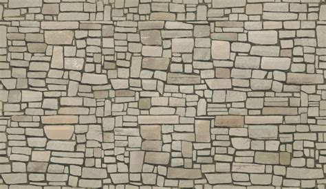 An architectural rendering showcasing a seamless stone texture