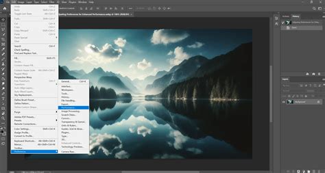 Photoshop interface with Image Processor dialog open