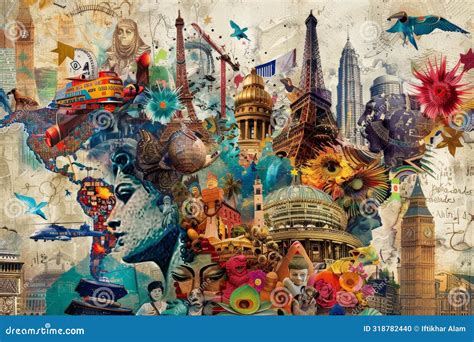 A collage of diverse photographs showcasing different editing styles
